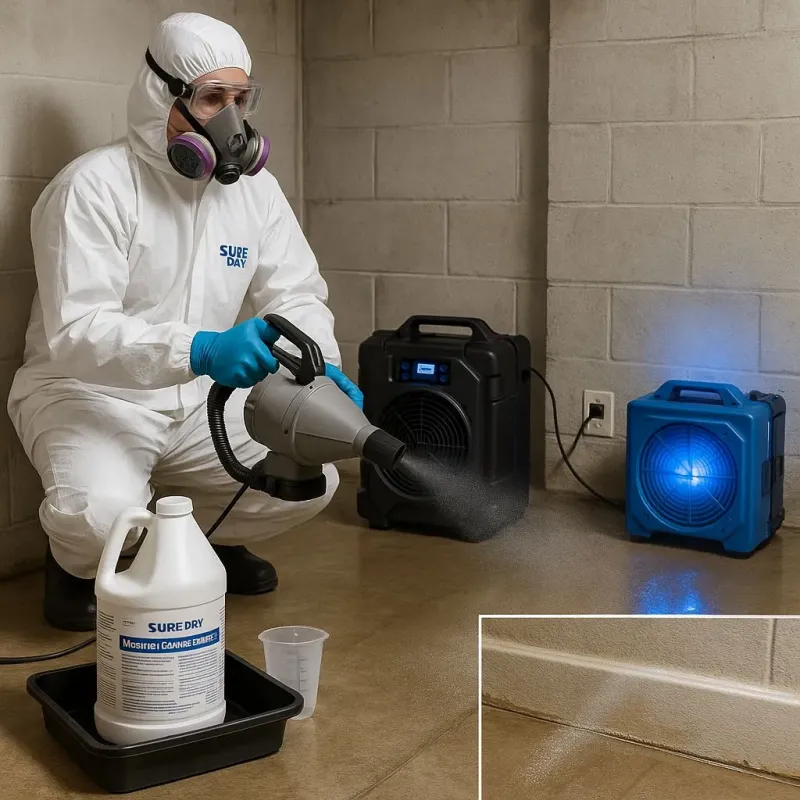 Sanitization and Odor Removal process in Valdosta, GA